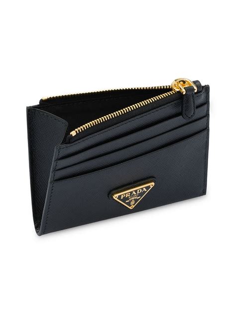 farfetch prada card case|Prada wallet.